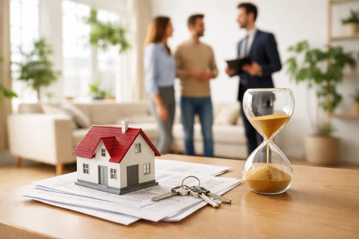 Combien de temps faut-il pour vendre un bien immobilier